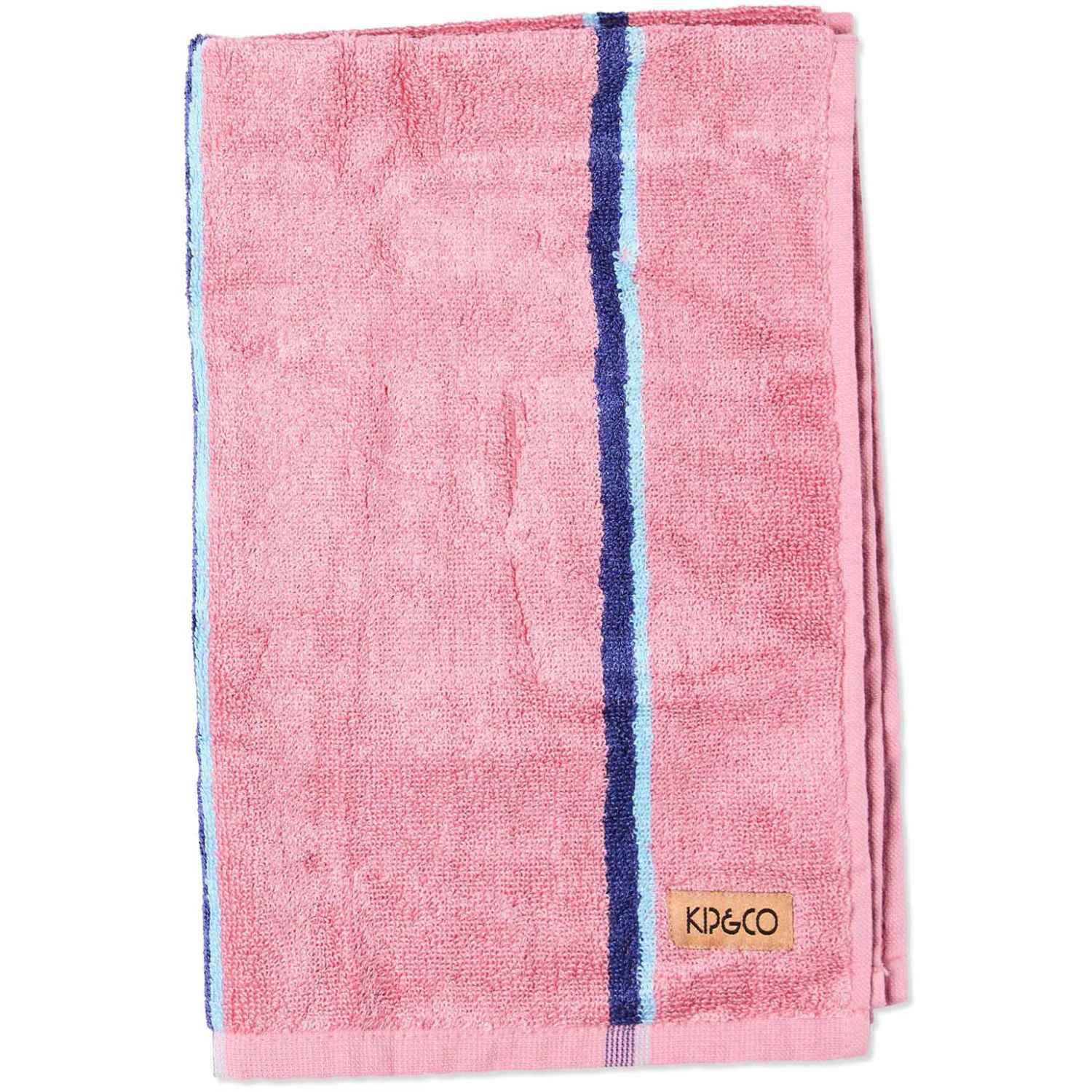 Kip&Co Blushing Stripe Bamboo Terry Hand Towel